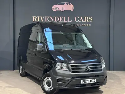 New VW Crafter 177 HP (130 kW) 2025 Black Van