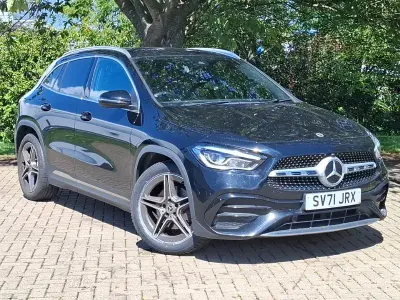 Used Mercedes GLA200 AMG line 163 HP (119 kW) 2022 Black SUV