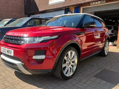 Used Land Rover Range Rover evoque Dynamic 187 HP (137 kW) 2012 Red SUV
