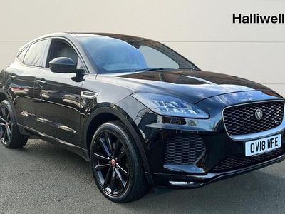 Black Used 2018 Jaguar E-Pace R-Dynamic SUV | £13,795 (Fair price)