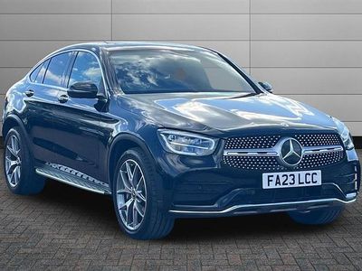 Used Mercedes GLC220 AMG line 194 HP (142 kW) 2023 Obsidian black Coupe