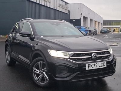 Used VW T-Roc R-line 150 HP (110 kW) 2022 Black SUV