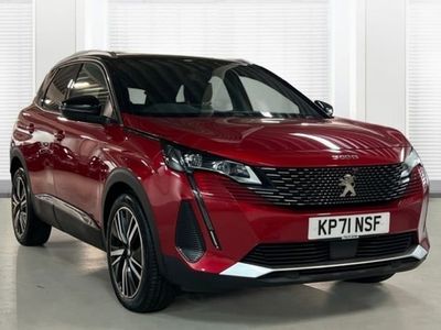 used Peugeot 3008 1.2 PURETECH GT PREMIUM EAT EURO 6 (S/S) 5DR PETROL FROM 2021 FROM CANTERBURY (CT2 7PX) | SPOTICAR