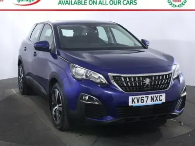Used Peugeot 3008 Active 120 HP (88 kW) 2017 Blue SUV