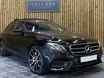 Begagnad Mercedes E400 AMG line 340 HK (250 kW) 2020 Svart Sedan