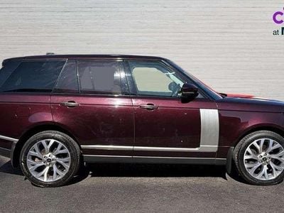 Używany Land Rover Range Rover Autobiography 258 KM (189 kW) 2018 Czerwony SUV