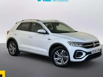 Used VW T-Roc R-line 150 HP (110 kW) 2024 White SUV