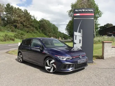 Used VW Golf VII GTI Clubsport 300 HP (220 kW) 2021 Blue Hatchback