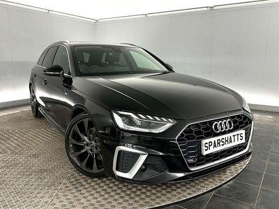 Used Audi A4 S-Line 190 HP (139 kW) 2021 Black Estate