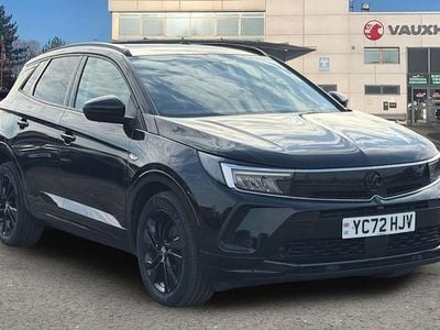 Used Vauxhall Grandland X GS Line 131 HP (96 kW) 2022 Black SUV