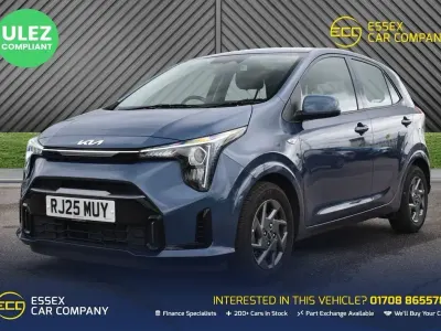 Used Kia Picanto 62 HP (45 kW) 2025 Blue Hatchback