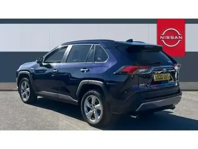 Gebraucht Toyota RAV4 Hybrid 218 PS (160 kW) 2020 Blau SUV