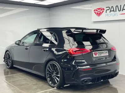 Begagnad Mercedes A35 AMG Premium Plus 306 HK (225 kW) 2019 Svart Halvkombi