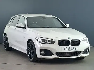 Used BMW 118 M Sport 136 HP (100 kW) 2018 White Hatchback