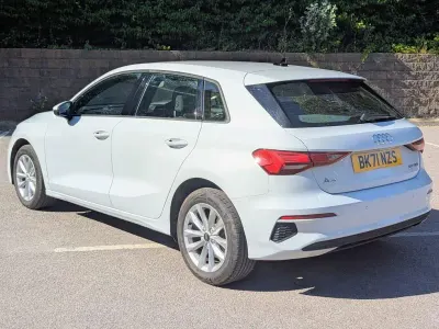 Used Audi A3 Sportback Design 110 HP (80 kW) 2021 White Hatchback