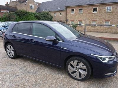 Used VW Golf VII Style 150 HP (110 kW) 2021 Blue Hatchback