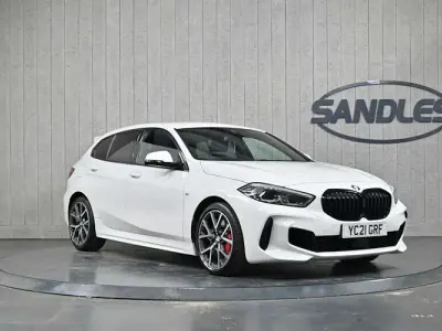 Used BMW 128 ti 265 HP (194 kW) 2021 White Hatchback