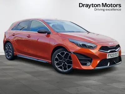 Used Kia Ceed GT GT-Line 158 HP (116 kW) 2023 Orange Hatchback