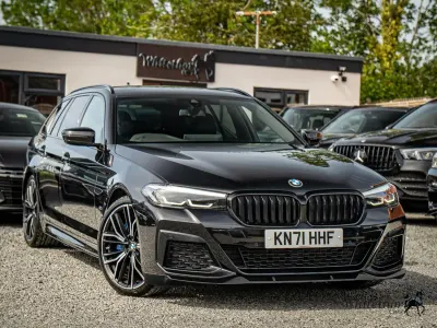 Used BMW 520 M Sport 2021 Black Estate