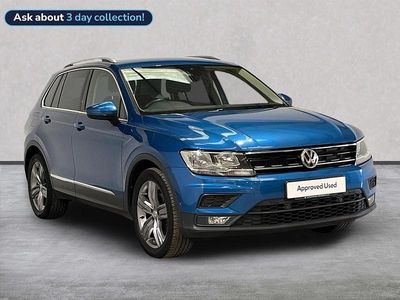 Blue Used 2019 VW Tiguan Match SUV | £14,407 (Fair price)