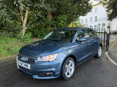 Used Audi A1 Sportback Sport 125 HP (91 kW) 2017 Blue Hatchback