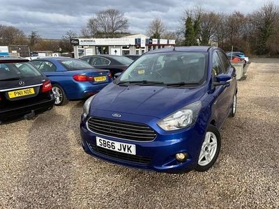 Used Ford Ka Plus Zetec 70 HP (51 kW) 2016 Blue Hatchback