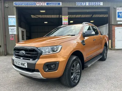 Used Ford Ranger Wildtrack 213 HP (156 kW) 2023 Orange Pickup