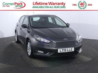 Grey Used 2015 Ford Focus Titanium Hatchback | £5,799 (Fair price)