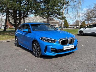 Used BMW 118 M Sport 134 HP (98 kW) 2021 Blue Hatchback