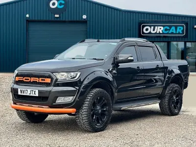 Usado Ford Ranger Wildtrack 200 CV (147 kW) 2017 Negro Pickup/Camioneta