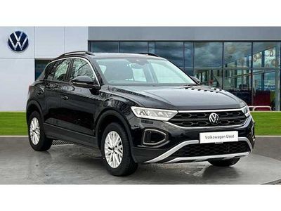 Black Used 2023 VW T-Roc Life SUV | £20,380 (Fair price)