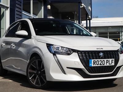 Used Peugeot 208 Allure 101 HP (74 kW) 2020 White Hatchback