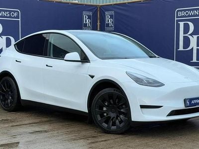White Used 2023 Tesla Model Y RWD SUV | £24,449 (Fair price)