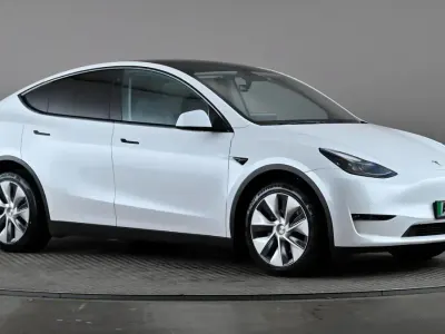Używany Tesla Model Y Long Range AWD 282 kW (384 KM) 2022 Biały SUV