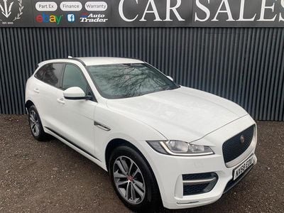 Used Jaguar F-Pace R-Sport 180 HP (132 kW) 2018 White SUV