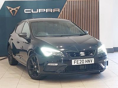 Used Seat Leon Black Edition 130 HP (95 kW) 2020 Black Hatchback