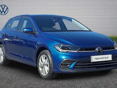 New VW Polo Style 95 HP (69 kW) 2025 Blue Hatchback