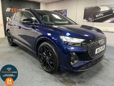 Used Audi Q4 e-tron Advanced 125 kW (170 HP) 2021 Blue SUV