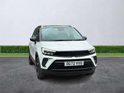 Used Vauxhall Crossland Ultimate 110 HP (80 kW) 2022 White SUV