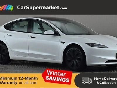 White Used 2024 Tesla Model 3 Long Range AWD Sedan | £33,197