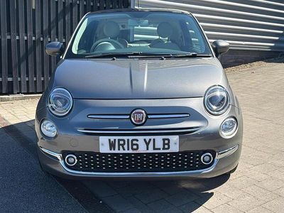 Usado Fiat 500 Lounge 69 HP (50 kW) 2016 Cinzento Citadino