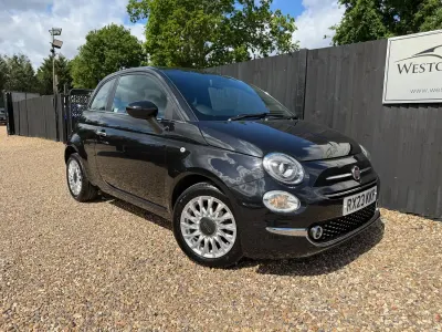 Used Fiat 500 2023 Black Hatchback