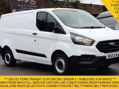White Used 2021 Ford Transit Custom Van | £10,995 (Super price)