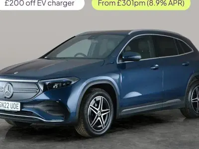 Used Mercedes EQA250 AMG line 139 kW (190 HP) 2022 Blue SUV