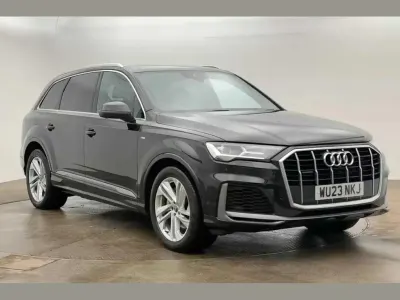 Used Audi Q7 S-Line 340 HP (250 kW) 2023 Black SUV