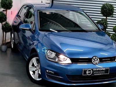Used VW Golf VII Edition 125 HP (91 kW) 2016 Blue Hatchback
