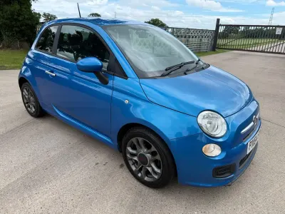 Used Fiat 500 S 2014 Blue Hatchback