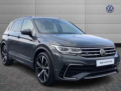 Used VW Tiguan R-line 150 HP (110 kW) 2021 Grey SUV