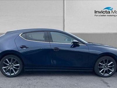 Used Mazda 3 Exclusive-Line 138 HP (101 kW) 2025 Blue Hatchback