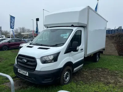 Begagnad Ford Transit 130 HK (95 kW) 2022 Vit Cab
